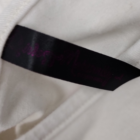 Santa Baby Ruched Long Sleeve Tee - Picture 6 of 7